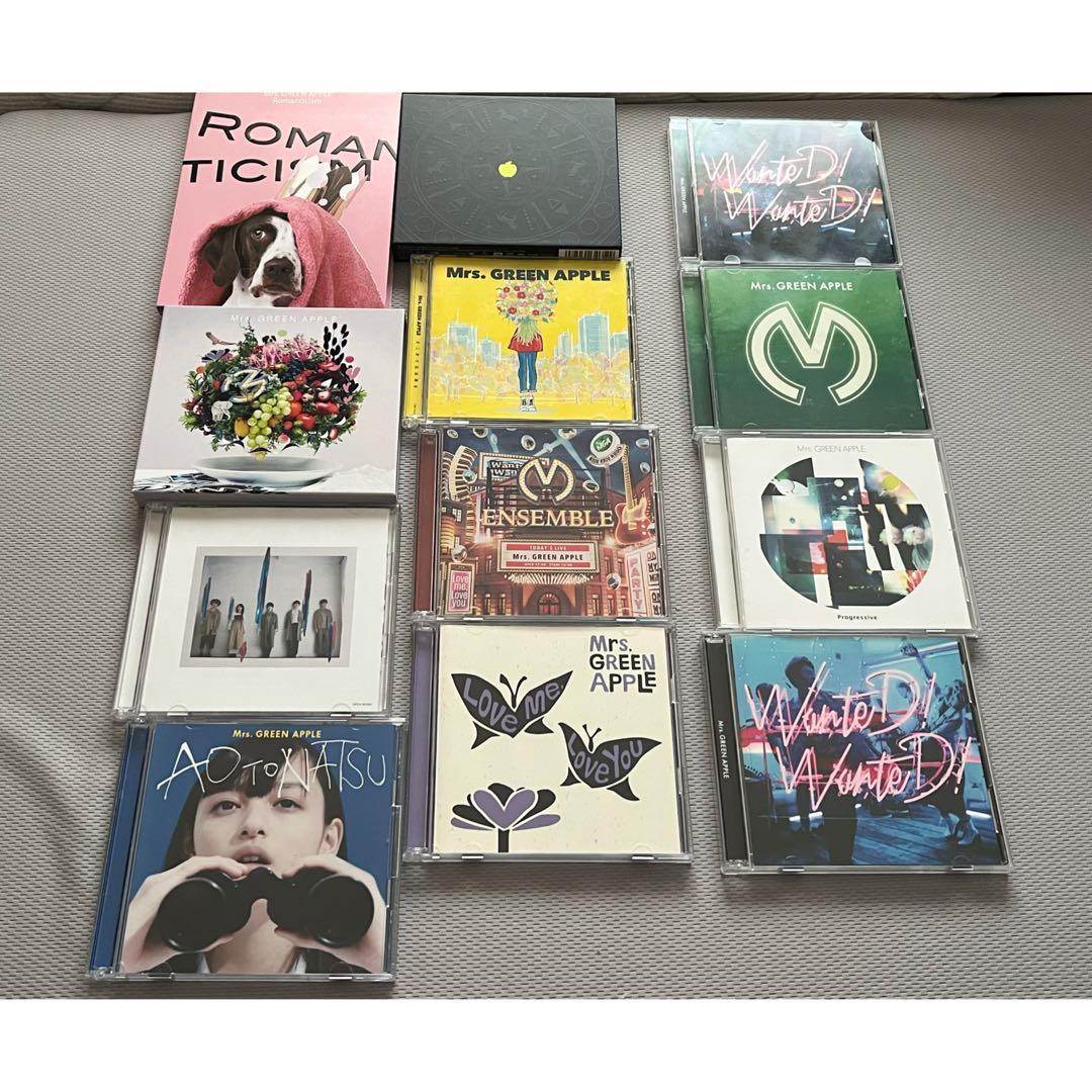 Mrs.GREEN APPLE ミセスグリーンアップル CDまとめ売り＋おまけ - メルカリ
