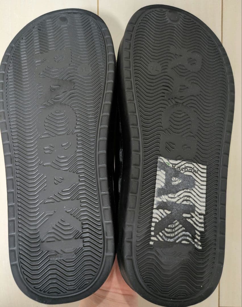 ラクバキ イージーサボ ブラック レディースL（24.0~25.5cm）