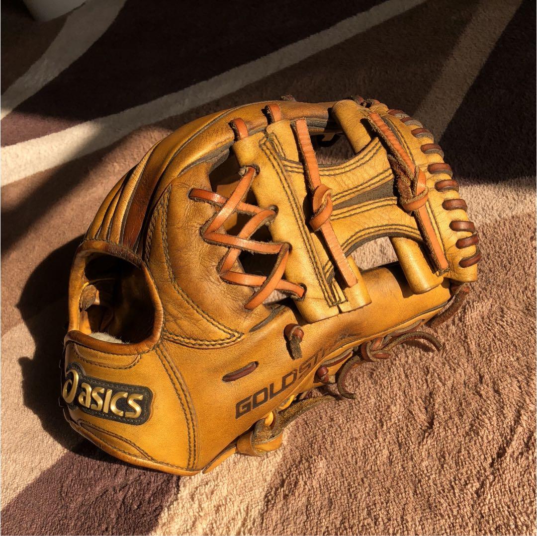 アシックス グローブ ゴールドステージ 硬式内野用グラブ 川崎宗則