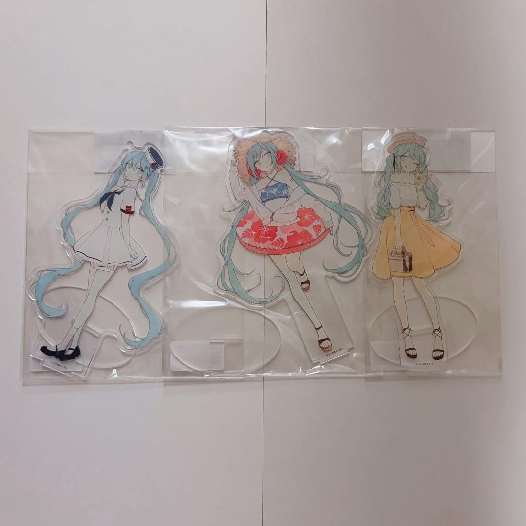 初音ミク 赤倉 アクリルスタンド アクスタ まとめ売り 全種セット 新品