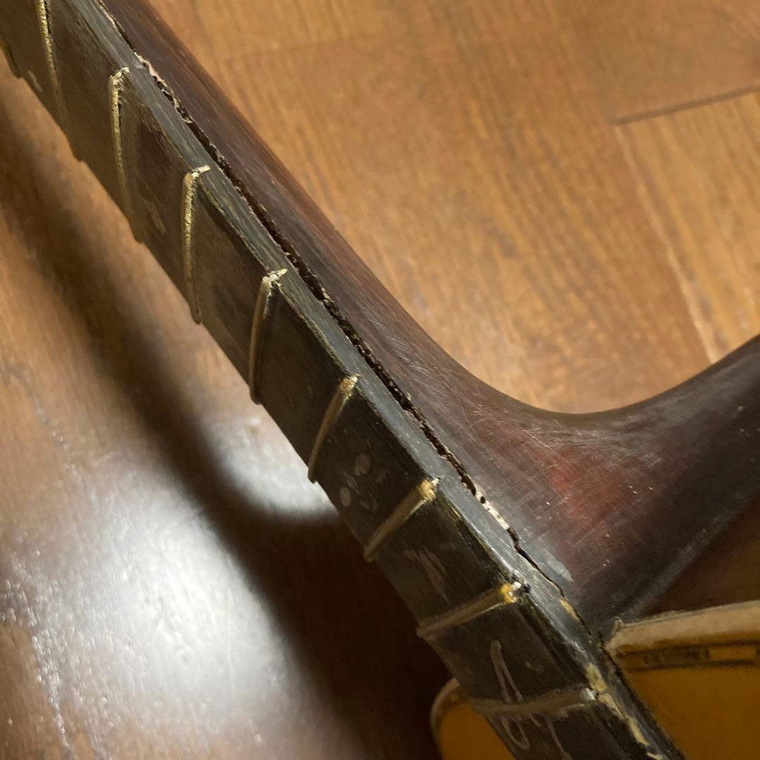 マ*ズ様 ハンドメイドギター ホンジュラスローズウッド ジャンク