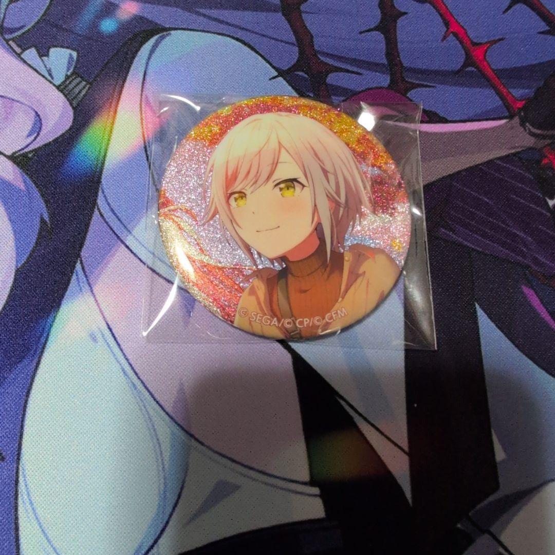 プロジェクトセカイ プロセカ 日野森志歩 グリッター缶バッジ 47C