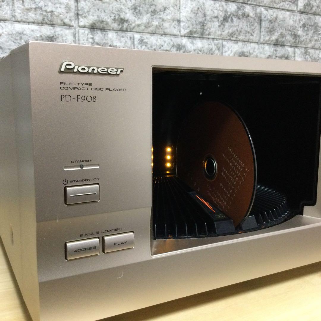 パイオニア☆PD-F908☆101枚CDチェンジャーメンテ修理済み動作良好です