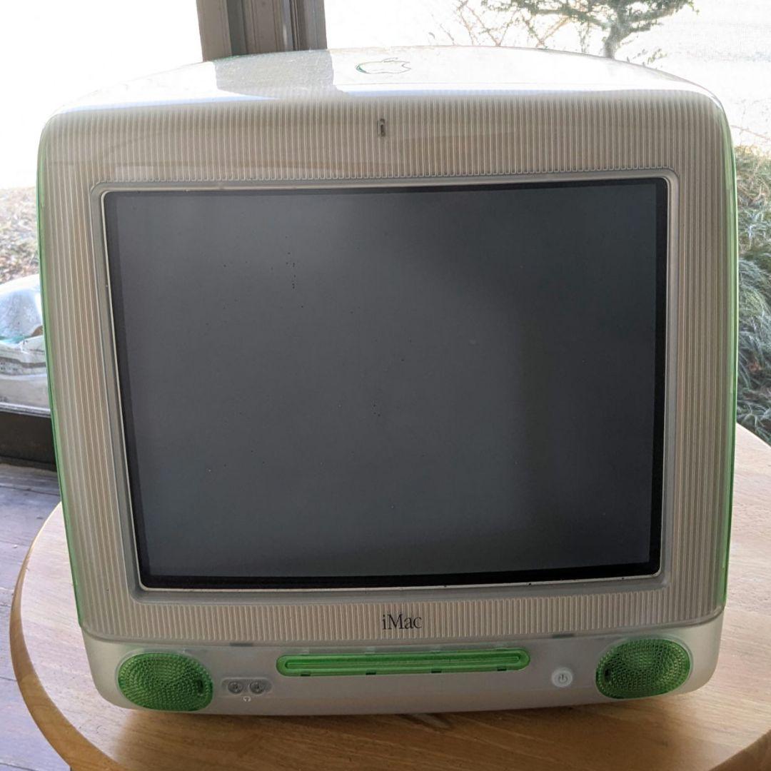 iMac G3 ライム グリーン 起動不可ジャンク品 - メルカリ