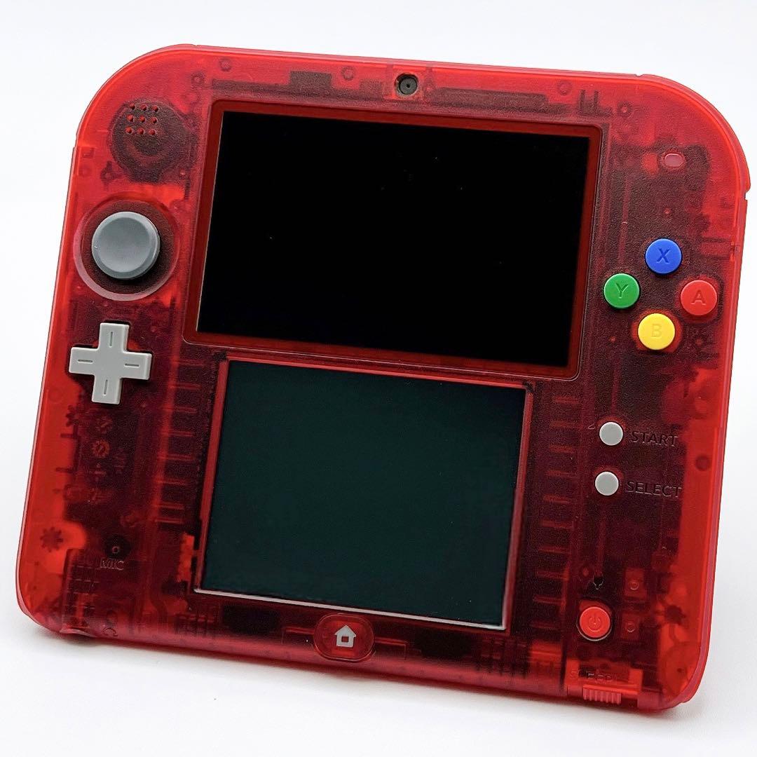 未使用 ニンテンドー2DS ポケットモンスター赤 限定パック リザードン