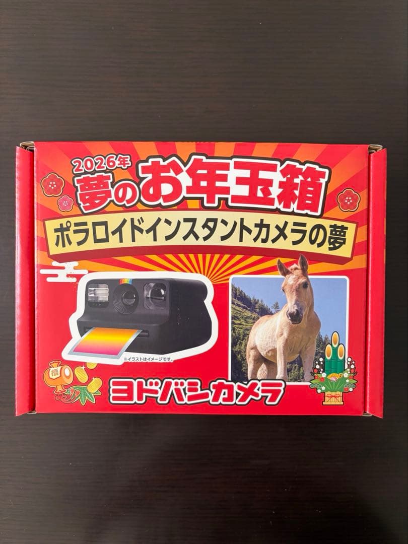 ヨドバシカメラ 夢のお年玉箱 ポラロイドインスタントカメラの夢