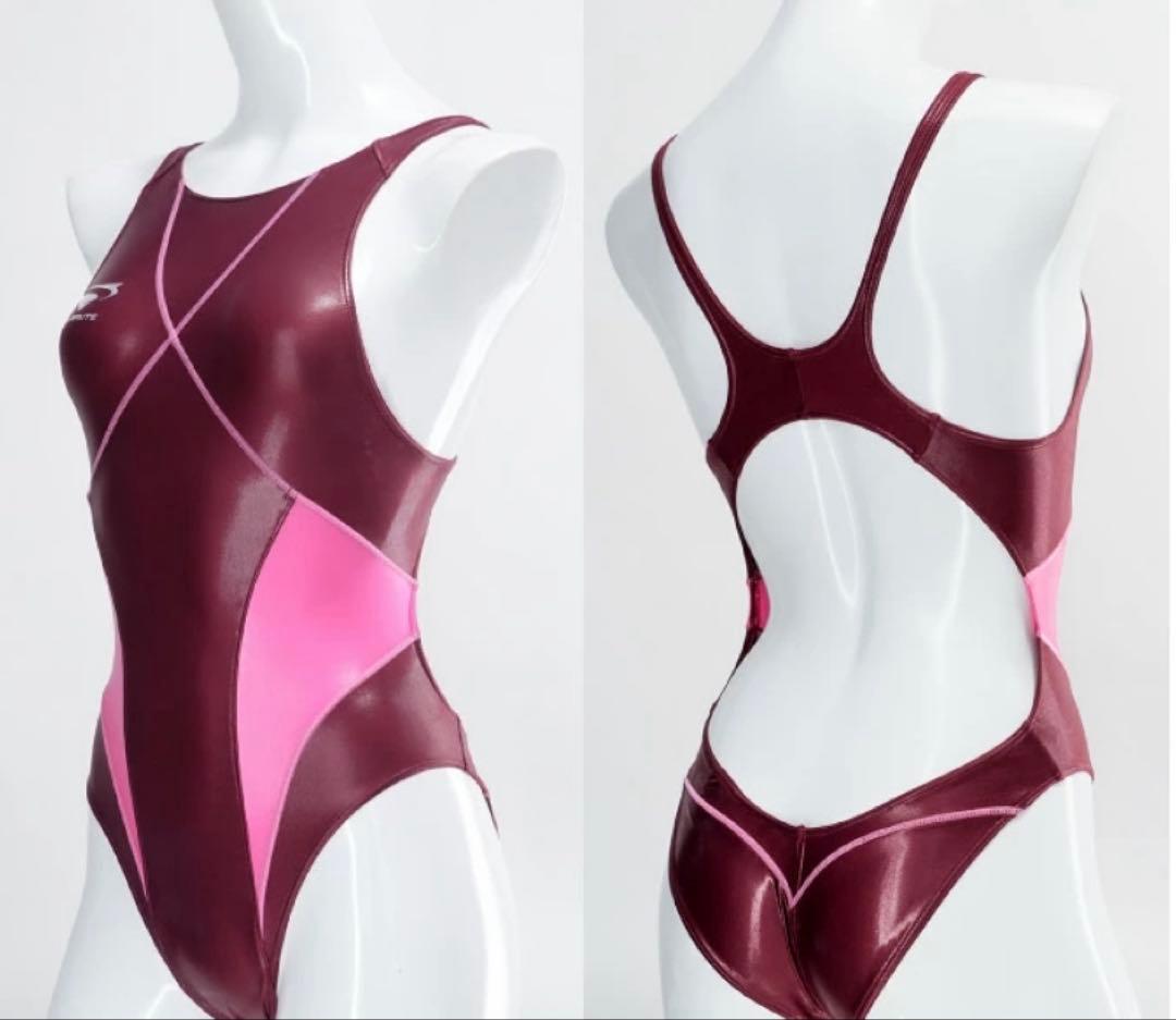Pharfaite パルフェット ワイン クロスステッチ競泳水着 - メルカリ