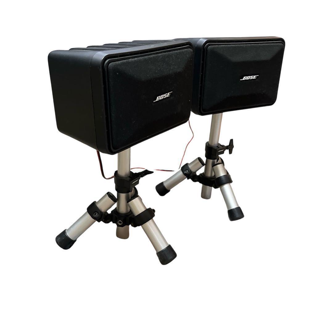 一点物】BOSE ボーズ 101MM スピーカー 調整可能な三脚スタンド付き