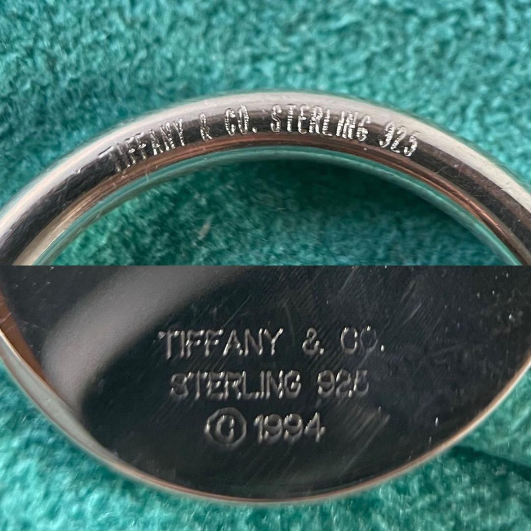 オールドティファニー 希少 サッカー ボール キーリング 1993 S42fe