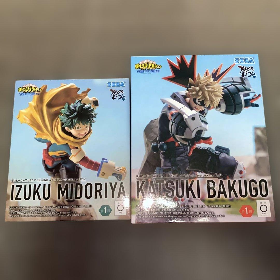 ヒロアカ XrossLink フィギュア 緑谷出久 爆豪勝己 - メルカリ