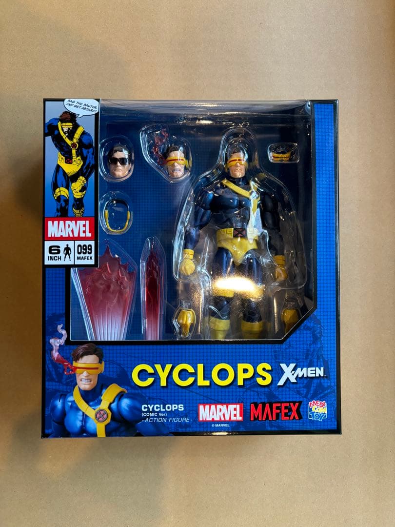 アメコミ MAFEX No.099 CYCLOPS COMIC Ver. f Amazon.com: MAFEX Cyclops (Comic Ver.) X-Men Action Figure No.099