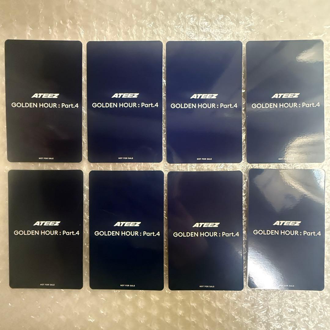ATEEZ GOLDEN HOUR : Part.4タワレコ ラキロト8種コンプ - メルカリ
