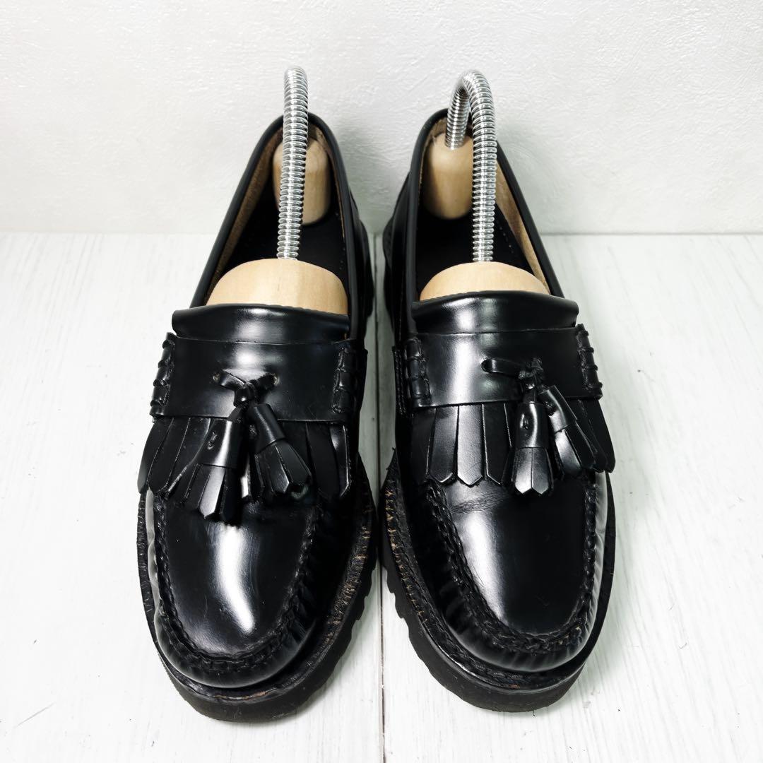 【人気】✨G.H.BASS ローファー 23㎝ 厚底　タッセルローファー