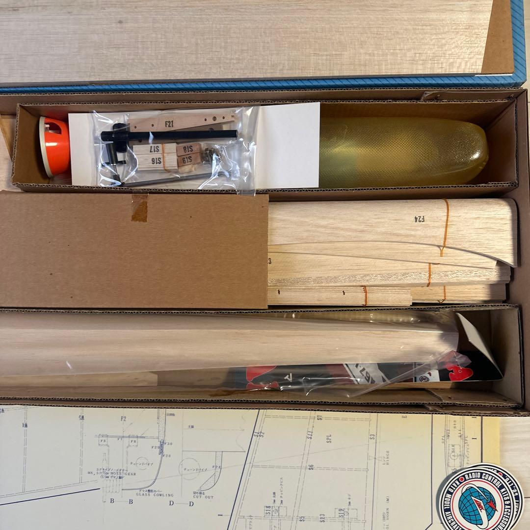 ラジコン MK加藤無線飛行機 WILD 7（120-4Cycle） - メルカリ