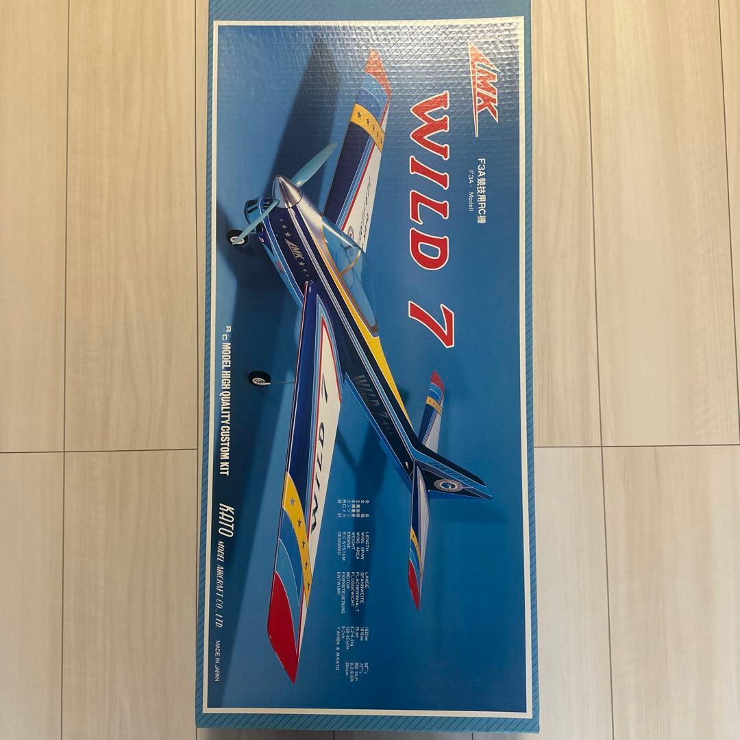 ラジコン MK加藤無線飛行機 WILD 7（120-4Cycle） - メルカリ