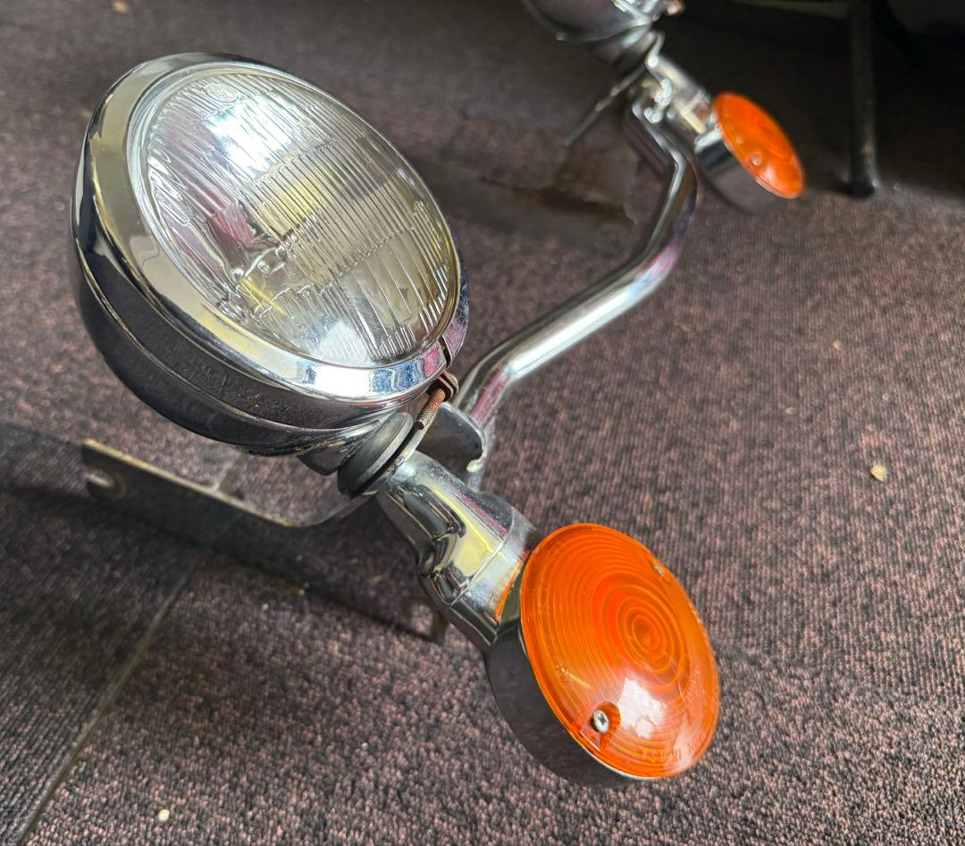 ハーレー FLHRC ロードキング 純正フォグランプ&ウインカーセット
