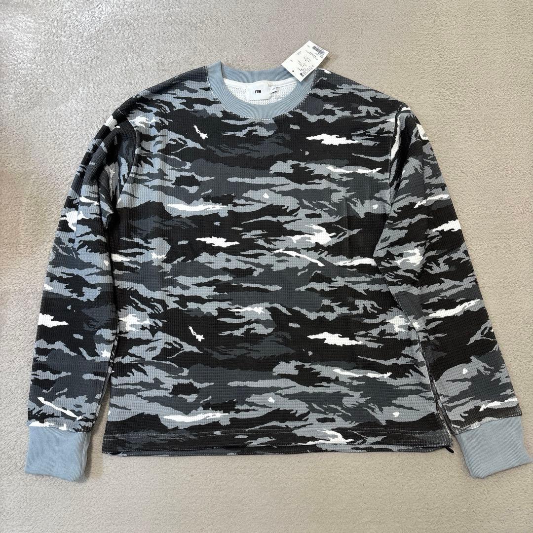 ☆新品、未使用、未着用☆ FTW迷彩サーマル グレー&黒 長袖 L - メルカリ