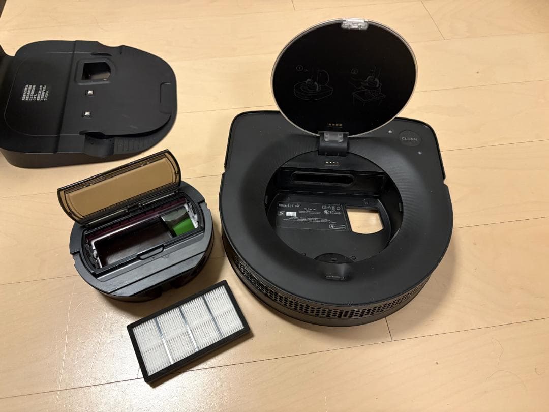 iRobot ルンバ s9+ ブラック｜自動ゴミ収集クリーンベース付、ジャンク
