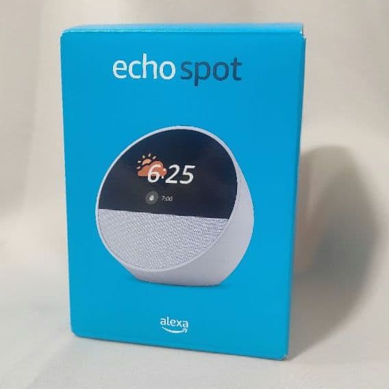 Echo Spot ディスプレイ付きスマートスピーカー Amazon、液晶画面付きのスマートスピーカー「Echo Spot」の出荷を開始