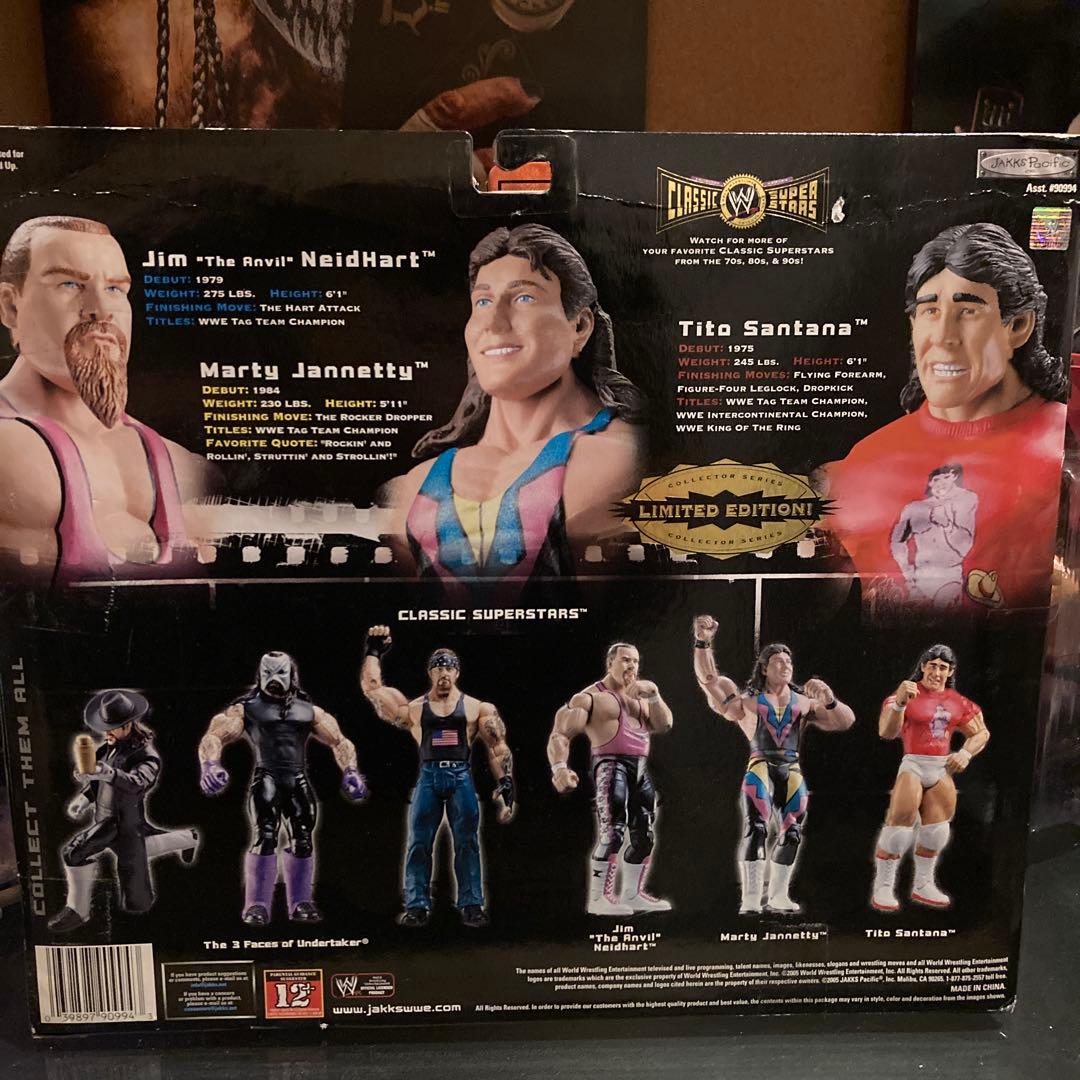 ジム・ナイトハート、マーティ・ジャネッティ、ティト・サンタナ WWE