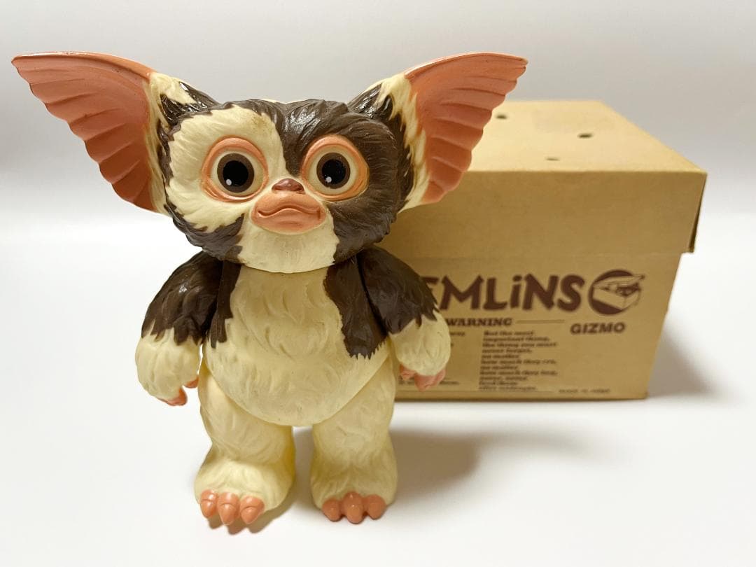 80s ヴィンテージ TOMY社製 グレムリン ギズモ ソフビ フィギュア 箱付