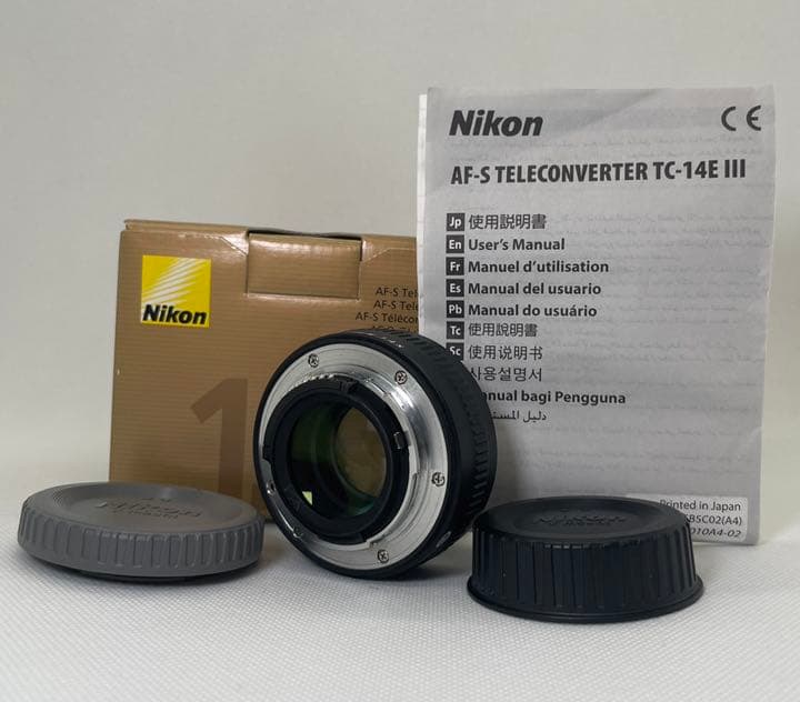 ☆美品☆ Nicon AF-S テレコンバーター TC-14E Ⅲ Amazon.com : Nikon AF-S FX TC-14E III (1.4x) Teleconverter Lens