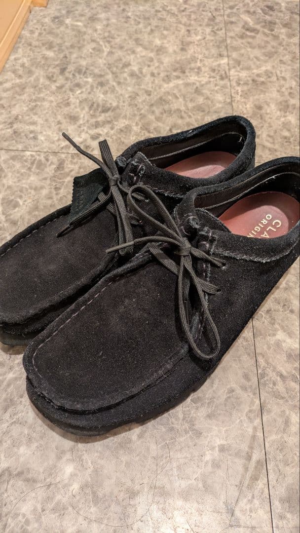 クラークス WallabeeGTX ワラビーゴアテックス　　UK7.5 WallabeeGTX / メンズ ワラビーゴアテックス （ブラックスエード