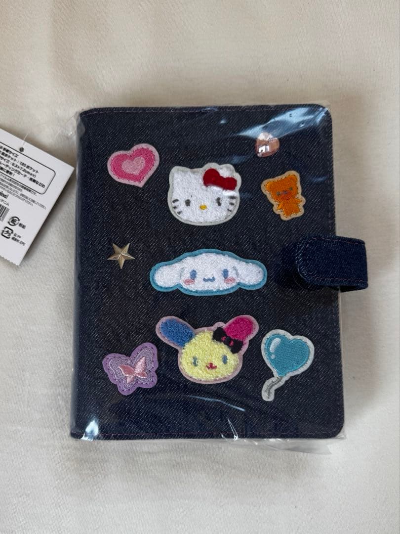 シール帳 バインダー サンリオ デニム ワッペン - メルカリ