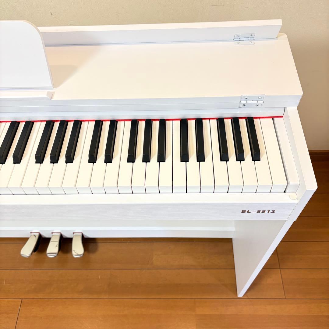 極美品・2024年製】 KIMFBAY 88鍵盤 電子ピアノ BL-8812 - メルカリ