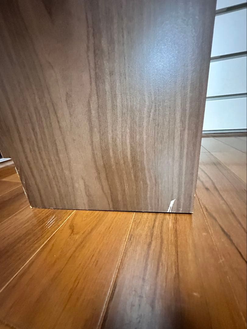 ニトリ フラップ書棚ファルダ ダークブラウン 本棚 NITORI - メルカリ