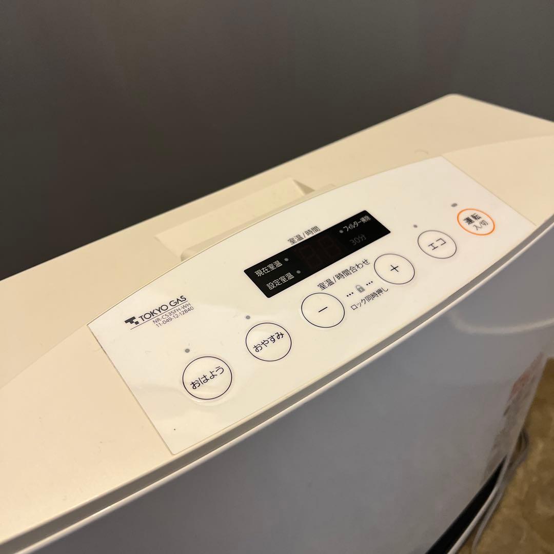 【都市ガス】ガスファンヒーター 4.07kw　ノーリツ　GFH-4003S-W5