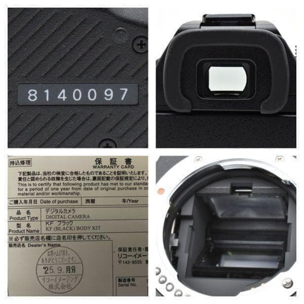 【ほぼ新品】ペンタックス PENTAX KF ボディ 《ショット数わずか7回》