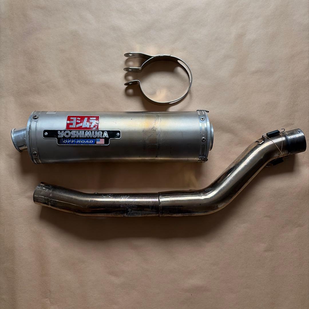 DRZ400 USヨシムラRS3 マフラー - メルカリ