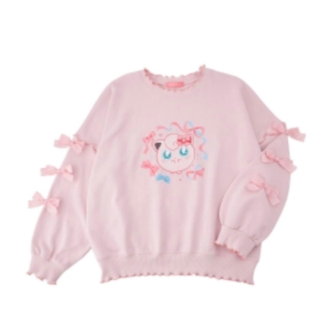 ポケモン　スウェット Don’t Attack Me プリン 新品タグ付き スウェット Don't Attack Me プリン パープル ｜【公式】ポケモン