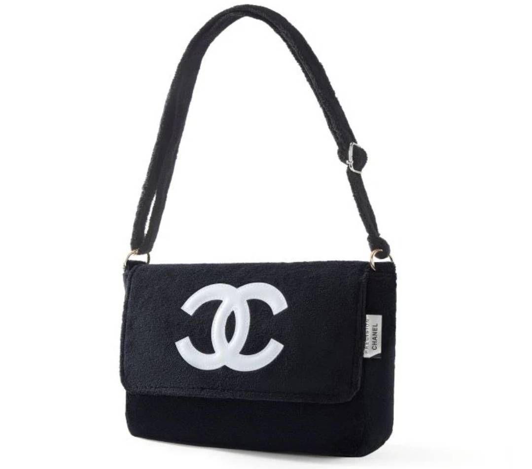 シャネル ショルダーバッグ パイル生地 ホワイト ノベルティ - メルカリ
