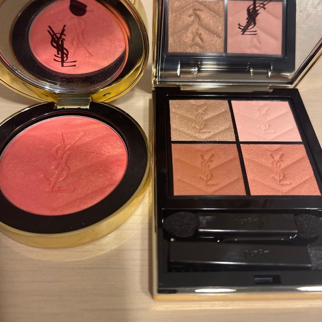 YSL クチュール　ミニ　クラッチ600 メイクミーブラッシュパウダーs 93 YSL メイクミーブラッシュ パウダー S / イヴ・サンローラン(パウダー