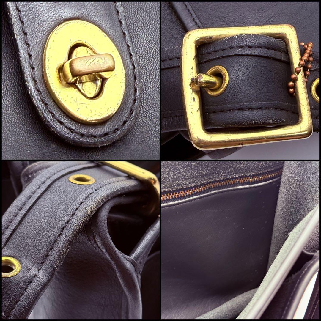 Coach 5281 Vintage Turnlock Shoulder Bag - メルカリ