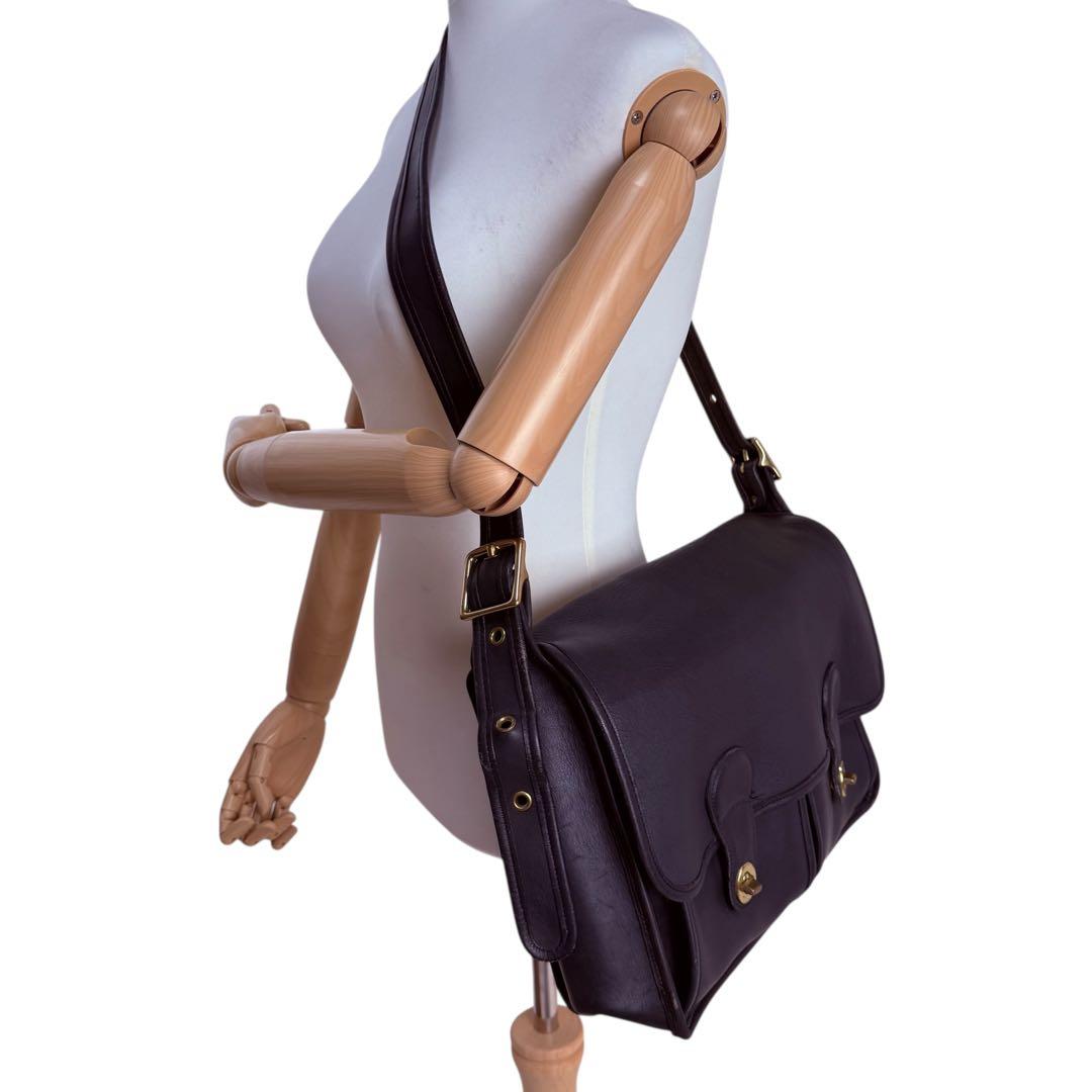 Coach 5281 Vintage Turnlock Shoulder Bag - メルカリ