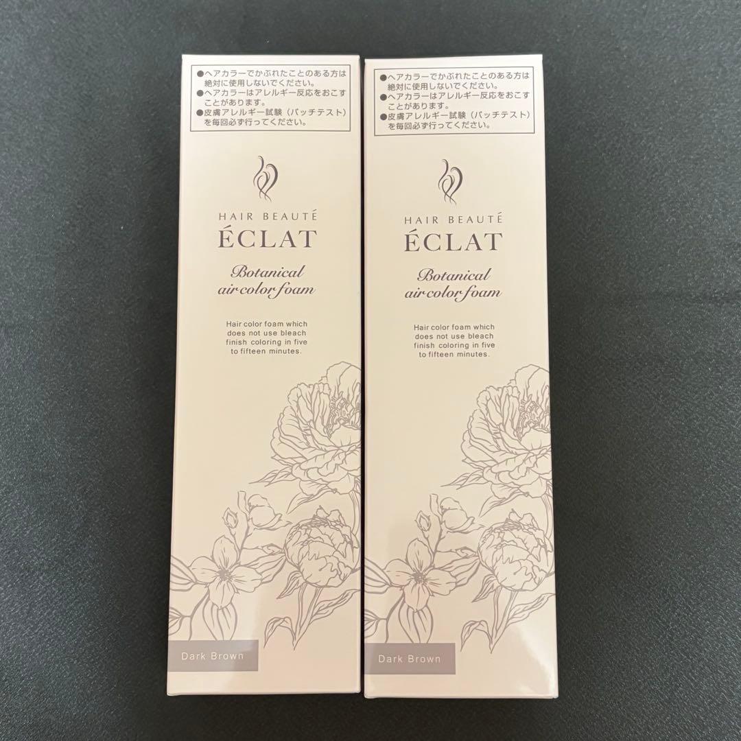 ヘアボーテ エクラ ボタニカル エアカラーフォーム ダークブラウン 2本セット Amazon | ヘアボーテエクラ ボタニカルエアカラーフォームEX ダーク