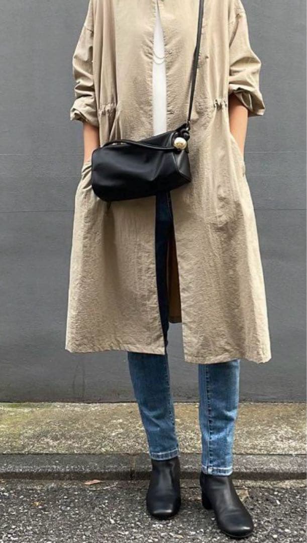 BEARDSLEY×russet 2way レザーバッグ ブラック 本革