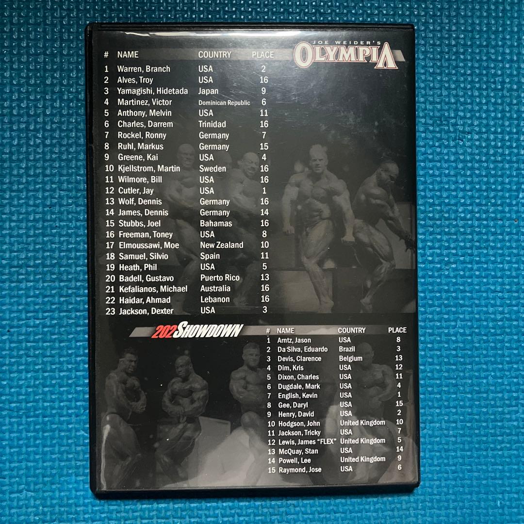 ミスターオリンピア2009 DVD ジェイカトラー ボディビル - メルカリ