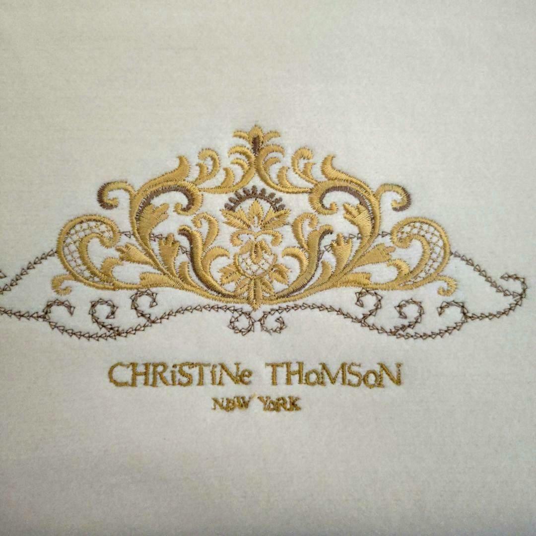 CHRISTINE THOMSON シルク混毛布 140×200cm - メルカリ