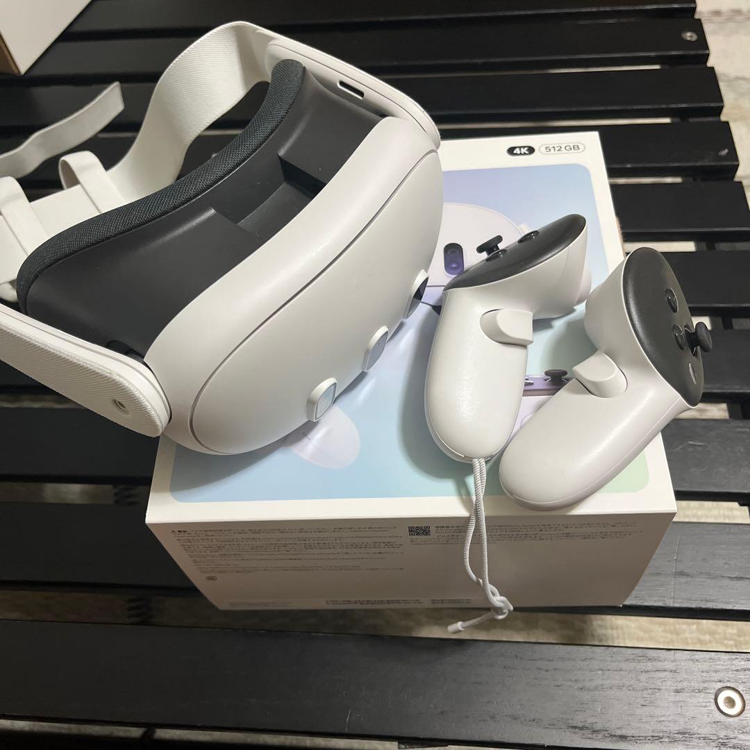 【即決価格！】 Quest 3 VRヘッドセット 512GB 美品 Meta Quest 3 512GB (旧Oculus) [VRヘッドセット /解像度が30％向上 /2