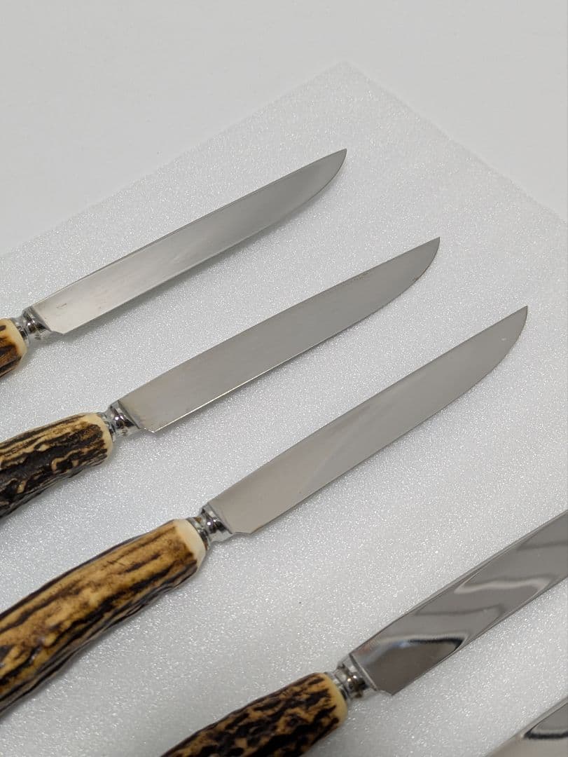 ゾーリンゲン 鹿角 カトラリーセット フォーク ナイフ B204