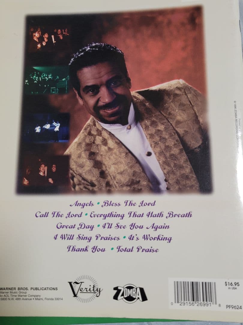 Richard Smallwood ゴスペル楽譜 3冊セット - アート・デザイン・音楽特別