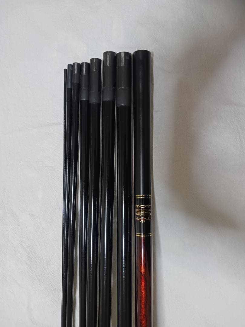 (美品)がま鮎エクセルシオマスターマインド•引抜急瀬9.0m