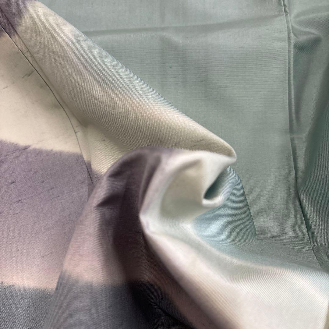 牛首紬 白山工房 付下げ 紋なし 正絹 広衿 袷 着物 AK-3544 - メルカリ