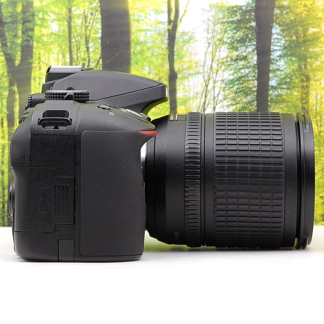 ショット数8191枚！WiFi機能付☆ニコン D5300☆中望遠レンズセット