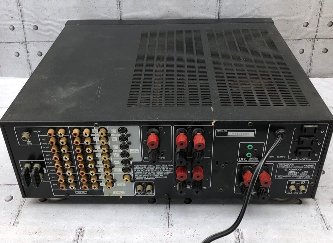 KENWOOD/KA-V6000/サラウンドアンプ動作品(L98)