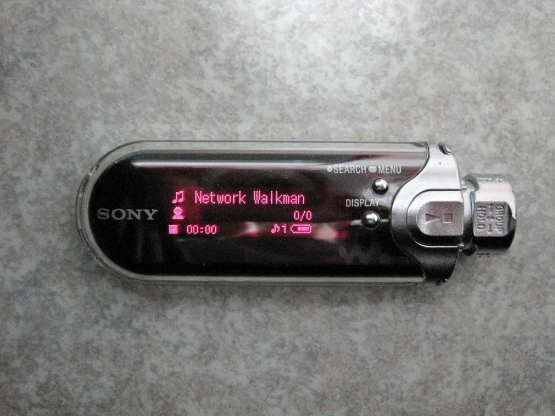 SONY ウォークマン NW-E405 中古品 動作確認済 ローズレッド - メルカリ